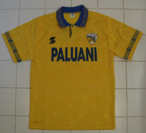 Tienda De Camisetas De Futbol Ac Chievoverona Primera Equipación 1993-1994 Clásico